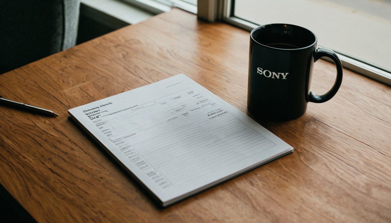 First-time home buyer reviewing pre-approval documents and keys at kitchen table, natural light, documentary